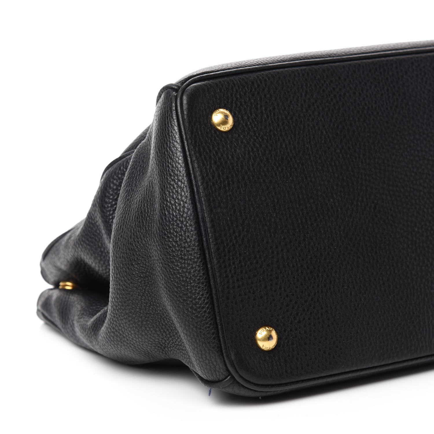 Prada Vitello Daino Shopping Tote Black 6 of 19