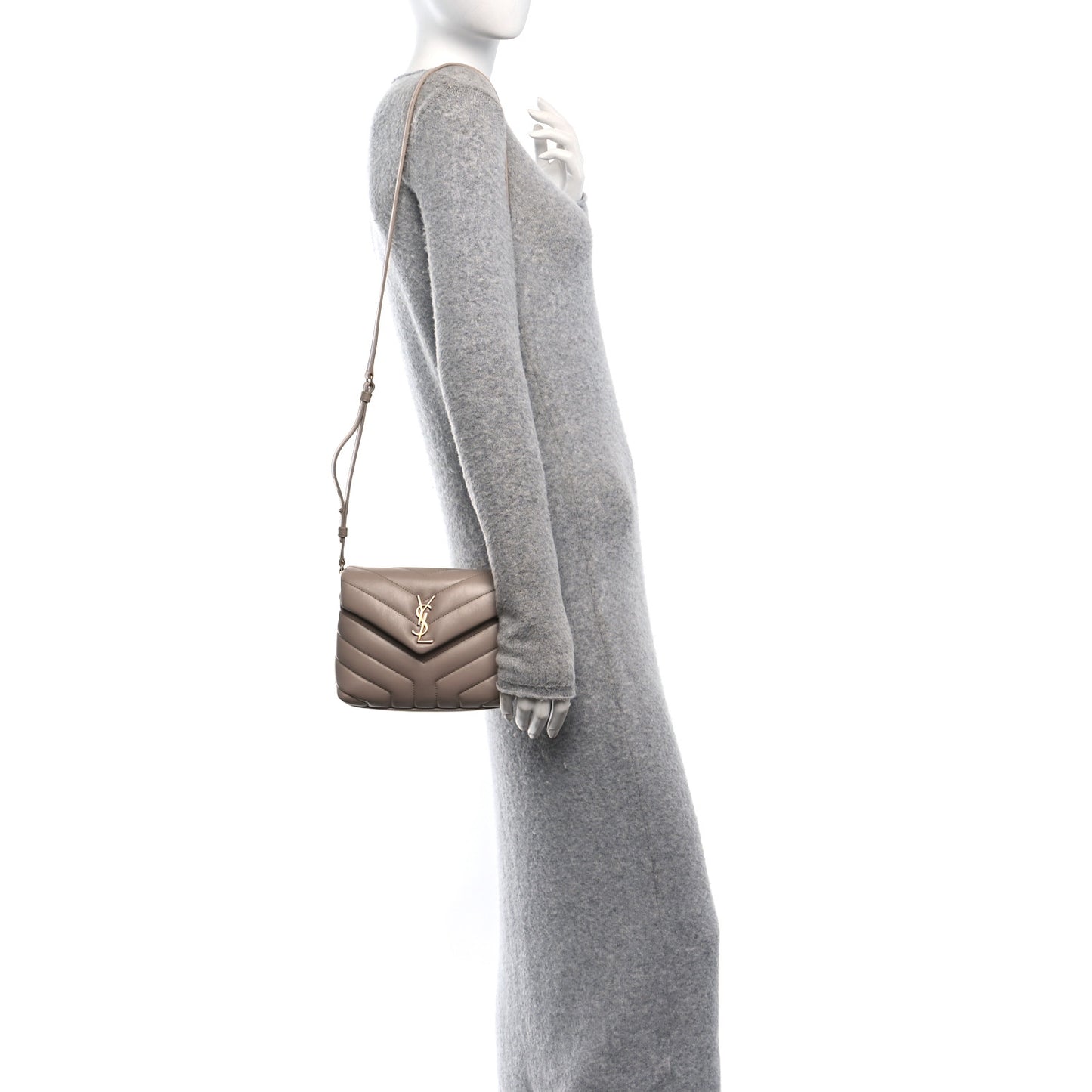 Calfskin Y Quilted Monogram Toy Loulou Crossbody Bag Light Natural