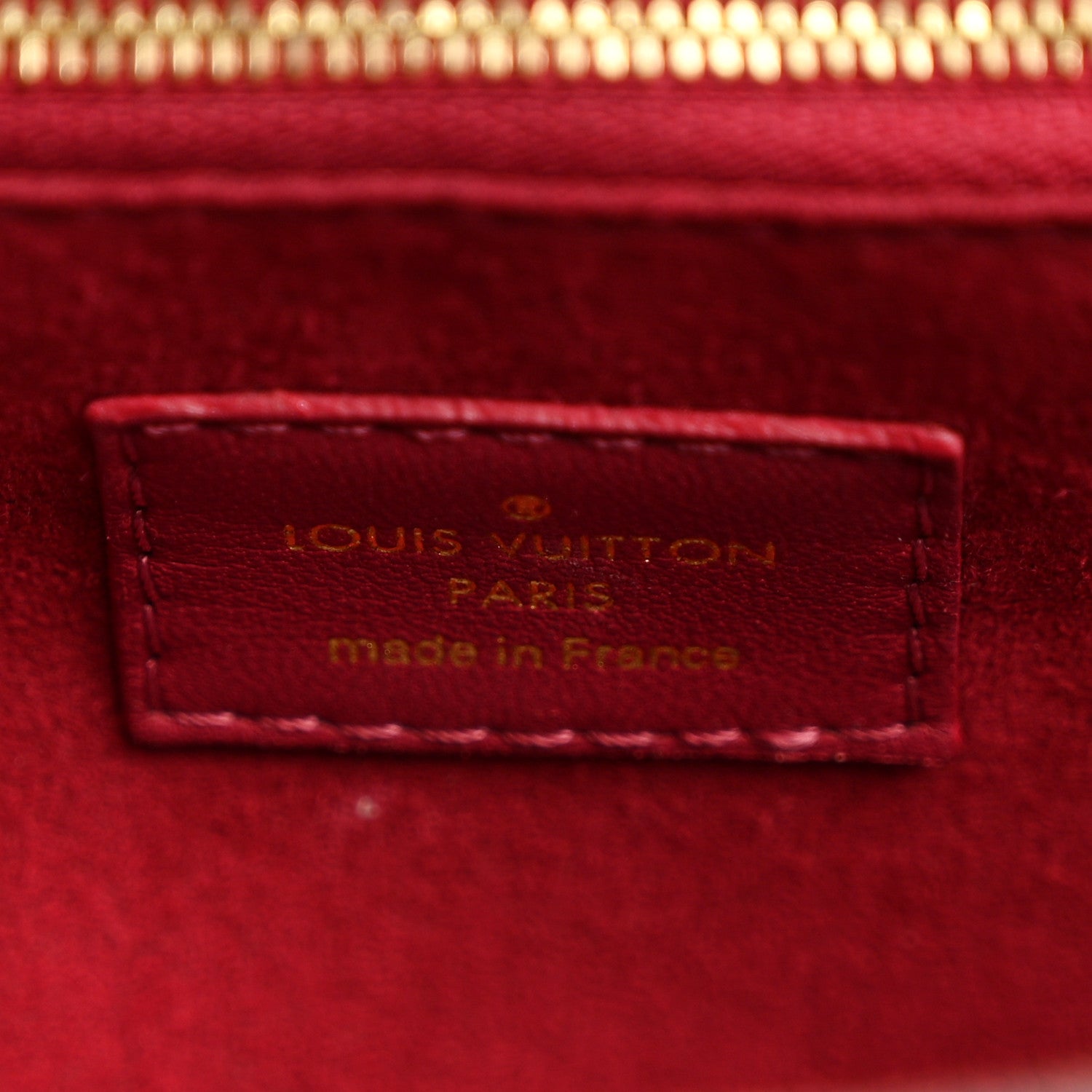 Louis Vuitton Grained Calfskin Monogram Double V Aurore 8 of 14