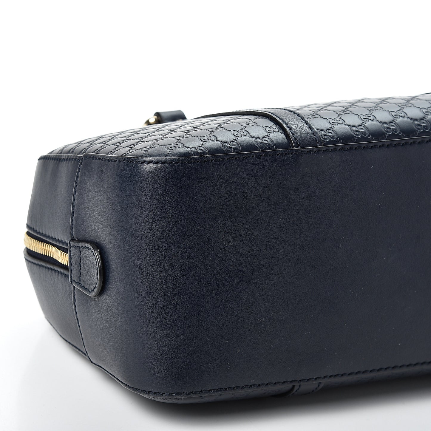 Microguccissima Medium Crossbody Bag Blue