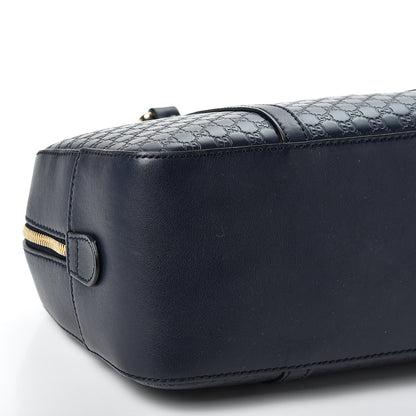 Gucci Microguccissima Medium Crossbody Bag Blue 8 of 9