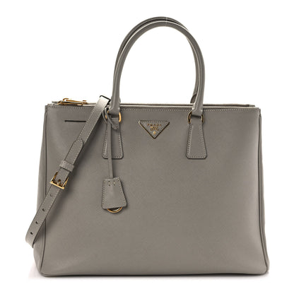 Prada Saffiano Large Galleria Double Zip Tote Argilla 1 of 11