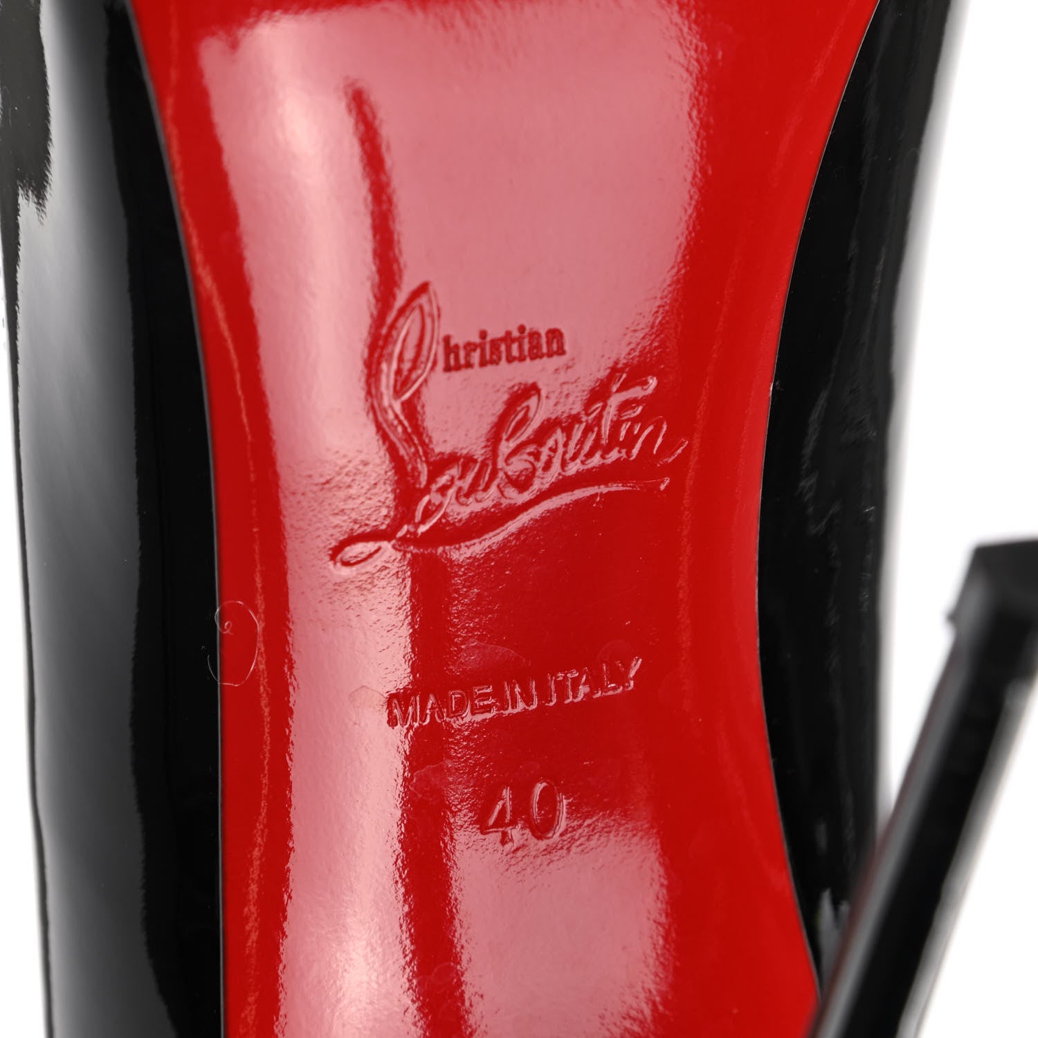 Christian Louboutin Patent So Kate 120 Pumps 40 Black 6 of 14