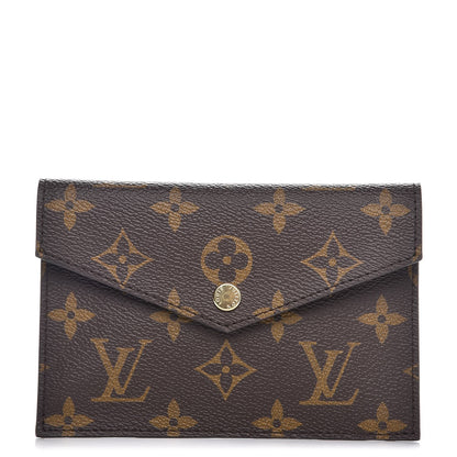 Louis Vuitton Monogram Daily Organizer Envelope Insert Black 1 of 7