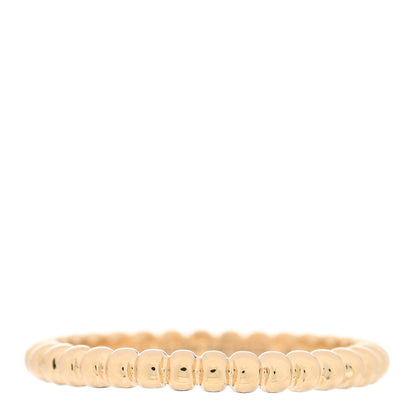 Van Cleef & Arpels 18K Yellow Gold Small Perlee Ring 49 4.75 1 of 5