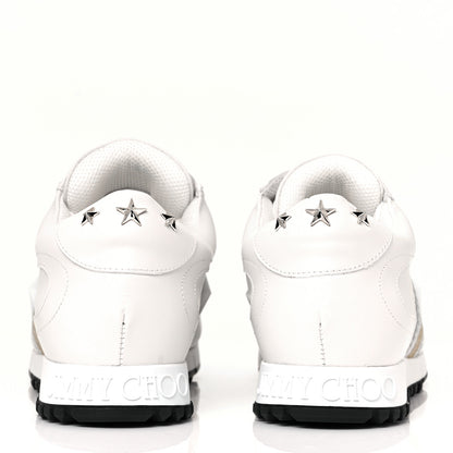 Jimmy Choo Calfskin Rafi Sneakers 44.5 White 5 of 9