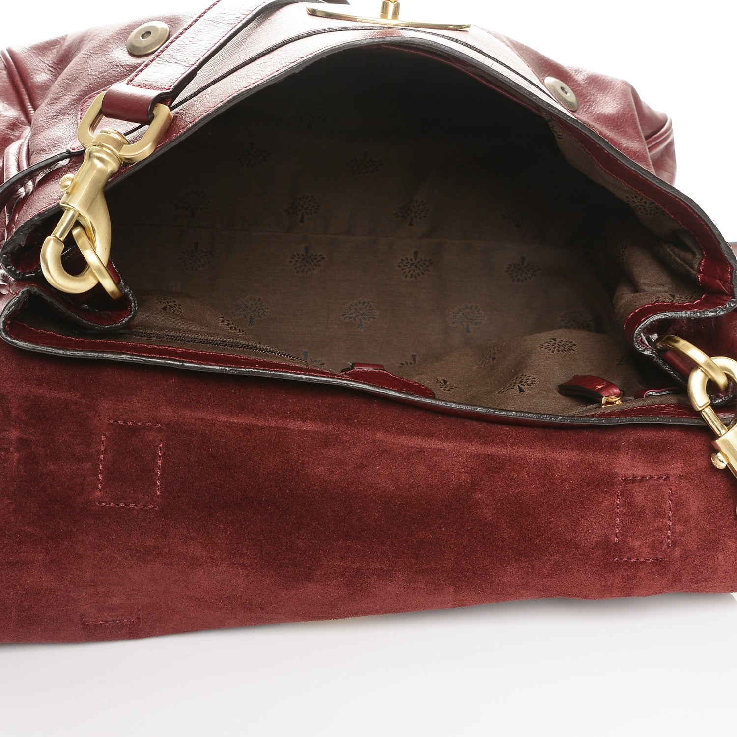 Mulberry Soft Buffalo Medium Alexa Conker 5 of 7