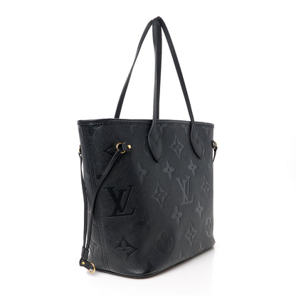 Louis Vuitton Empreinte Monogram Giant Neverfull MM Black 3 of 10
