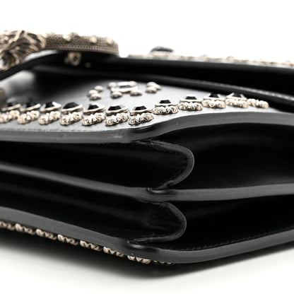 Gucci Calfskin Studded Small Dionysus Shoulder Bag Black 10 of 12