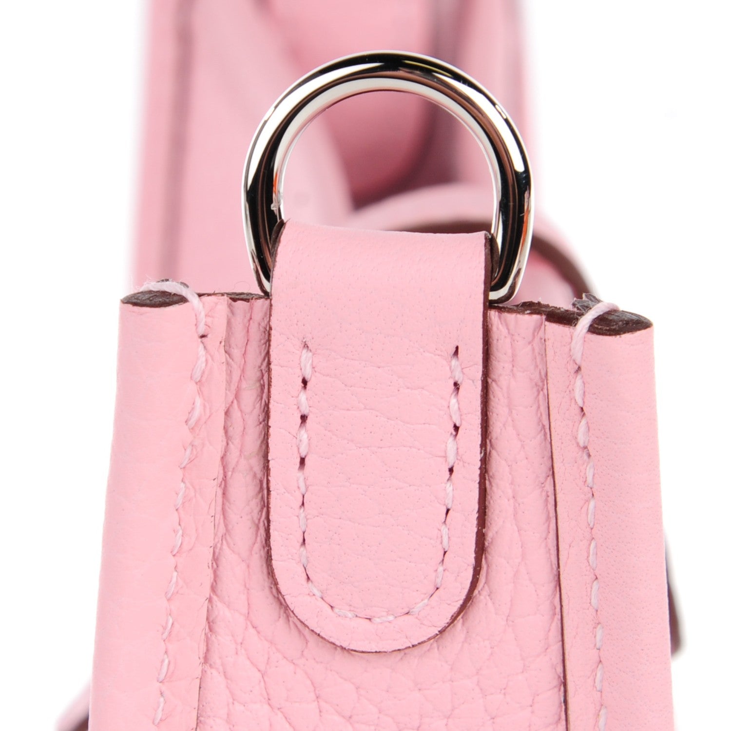 Hermes Taurillon Clemence Evelyne TPM Rose Sakura 2 of 11