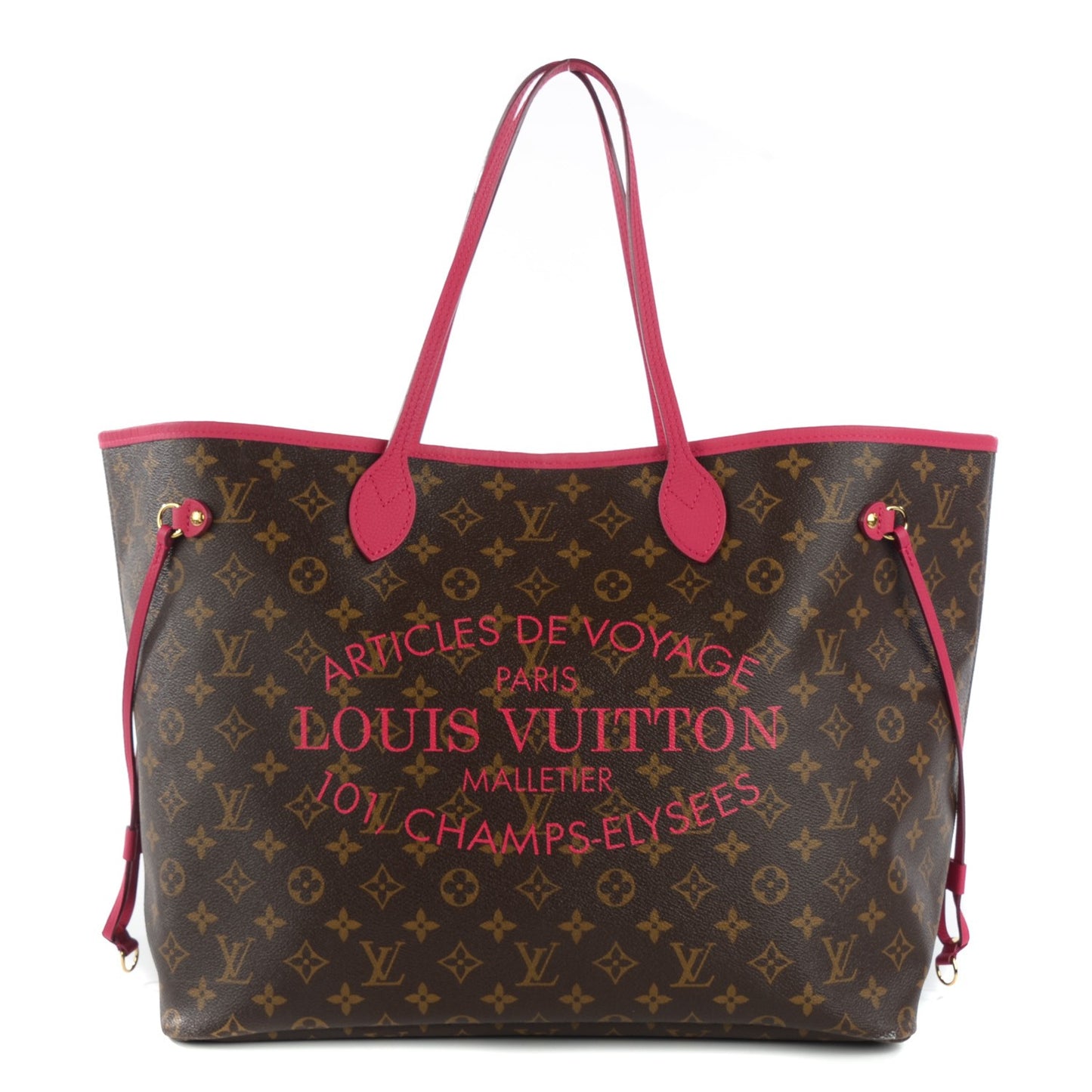 Monogram Articles de Voyage Ikat Neverfull GM Rose Indien
