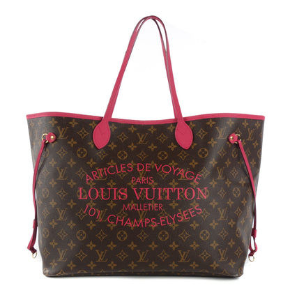 Louis Vuitton Monogram Articles de Voyage Ikat Neverfull GM Rose Indien 1 of 7