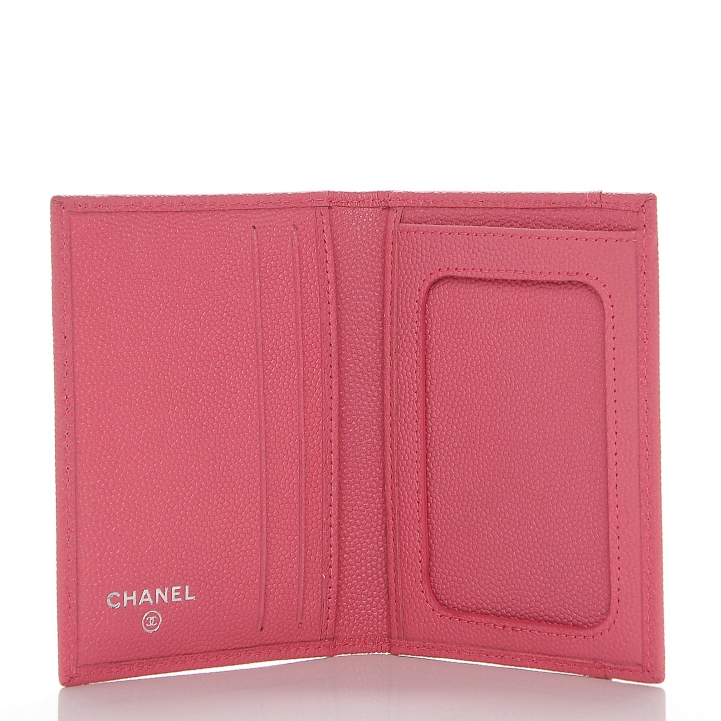 Caviar Bi-Fold Wallet Pink