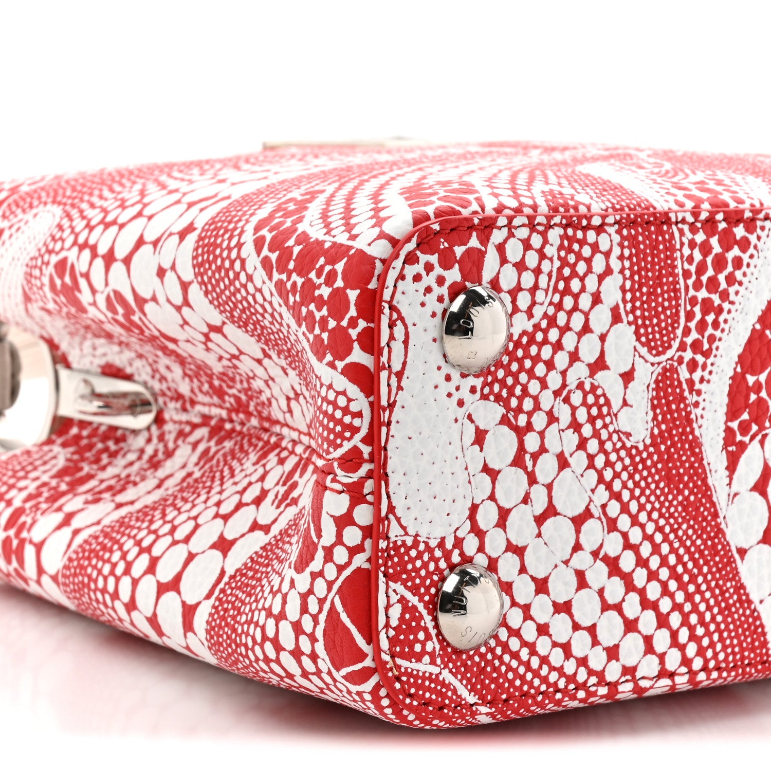 Louis Vuitton LV X YK Taurillon Psychedelic Flower Capucines BB