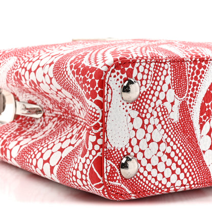 Louis Vuitton LV X YK Taurillon Psychedelic Flower Capucines BB Rouge 10 of 10
