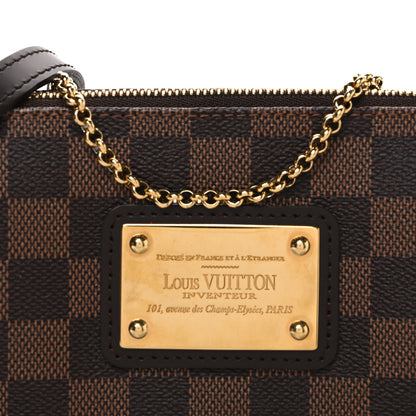 Louis Vuitton Damier Ebene Eva Clutch 8 of 11