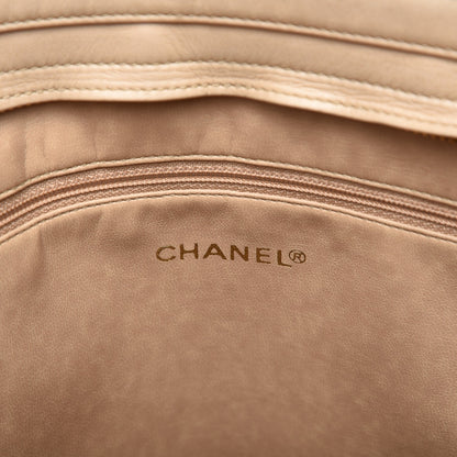 Chanel Lambskin CC Shoulder Bag Beige 6 of 19
