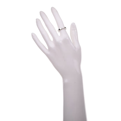 Cartier 18K White Gold Diamond Lanieres Ring 48 4.5 2 of 4