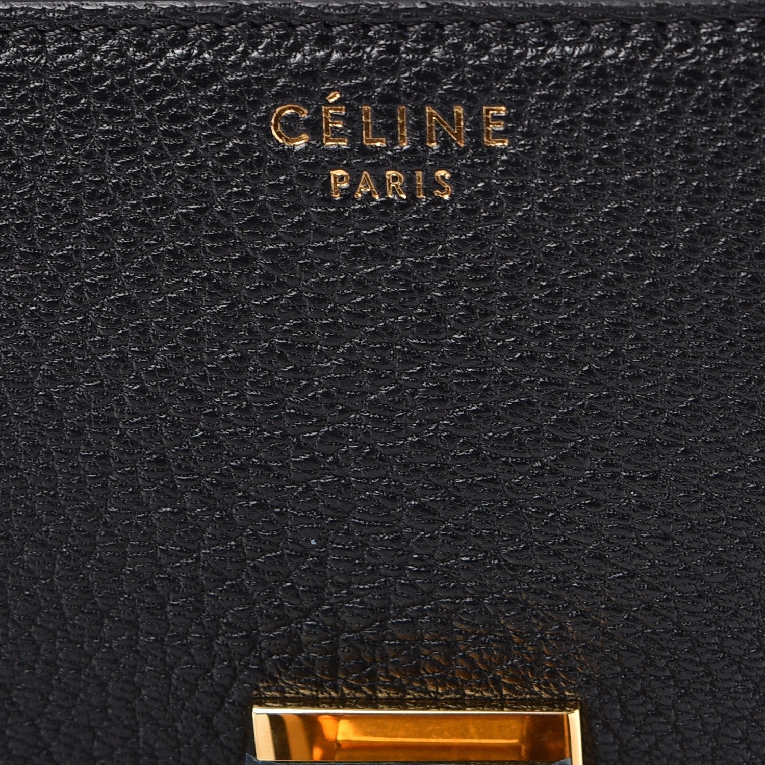 Celine Goatskin Medium Classic Box Flap Bag Black 6 of 8