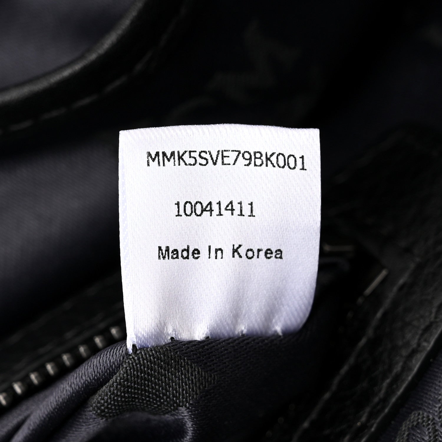 MCM Visetos Medium Stark Backpack Black 8 of 12