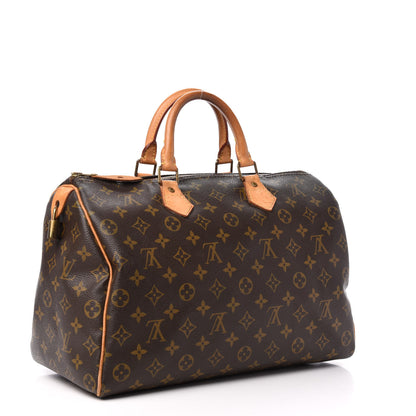 Louis Vuitton Monogram Speedy 35 3 of 11