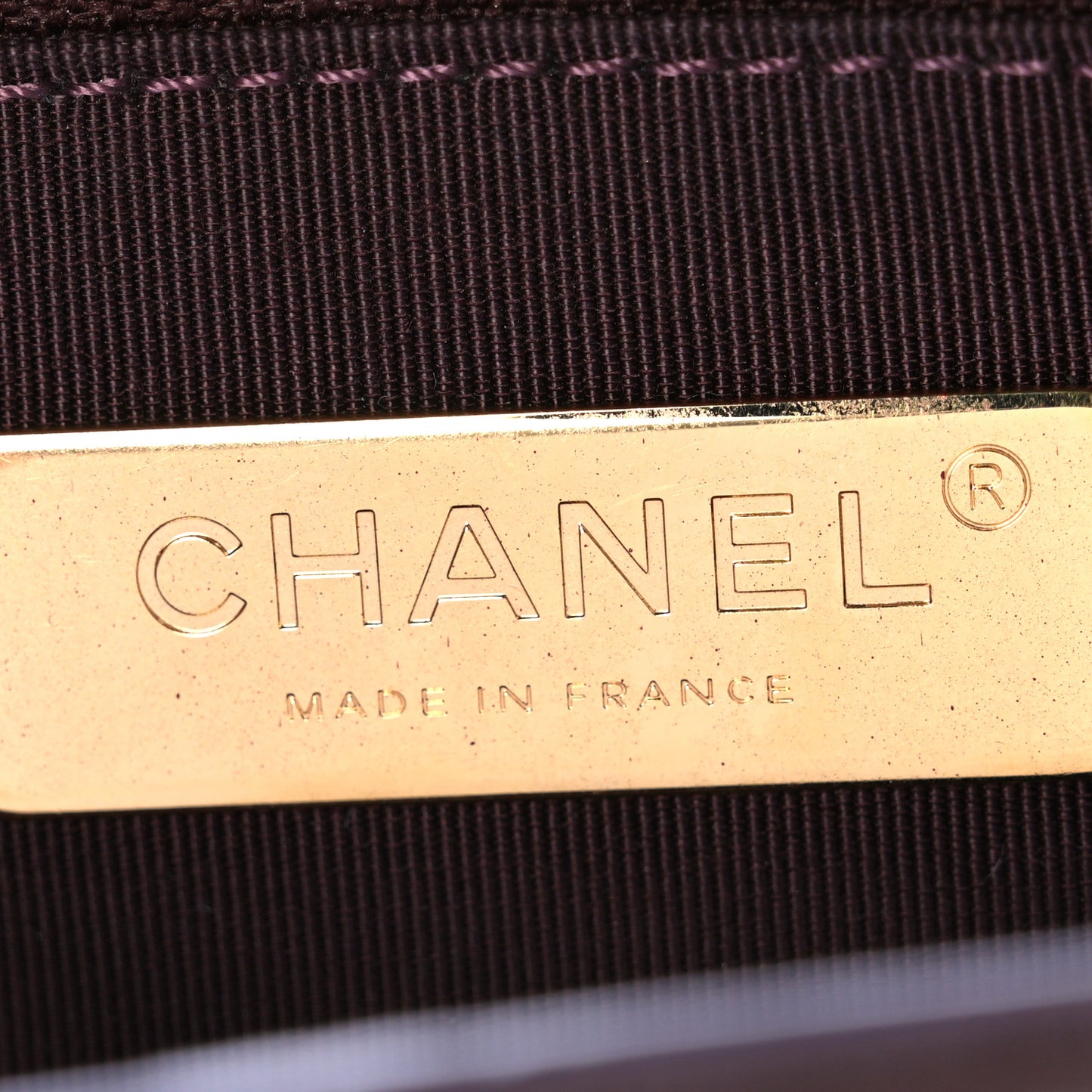 Goatskin Quilted Large Chanel 19 Flap Puple