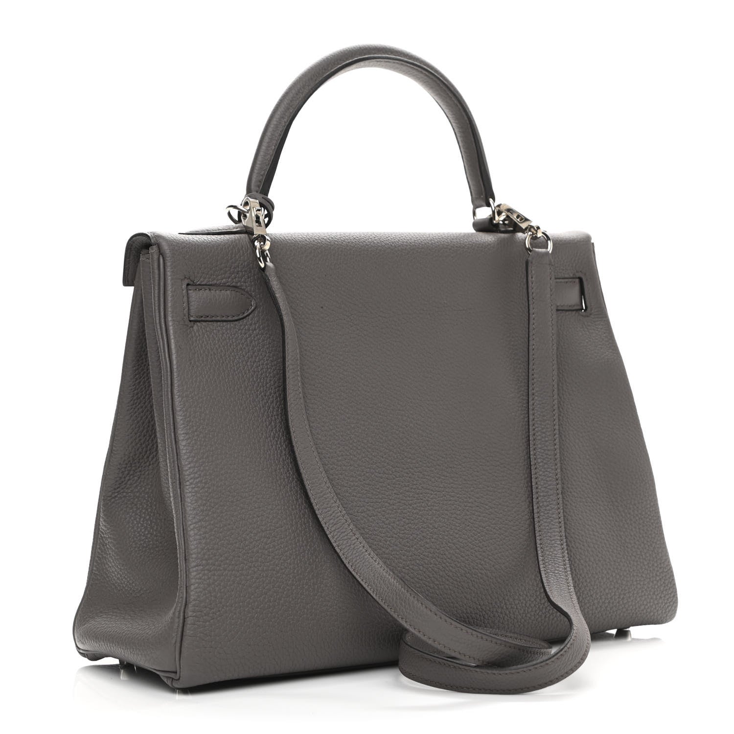 Hermes Togo Kelly Retourne 32 Etain 3 of 15