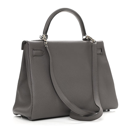 Hermes Togo Kelly Retourne 32 Etain 3 of 15