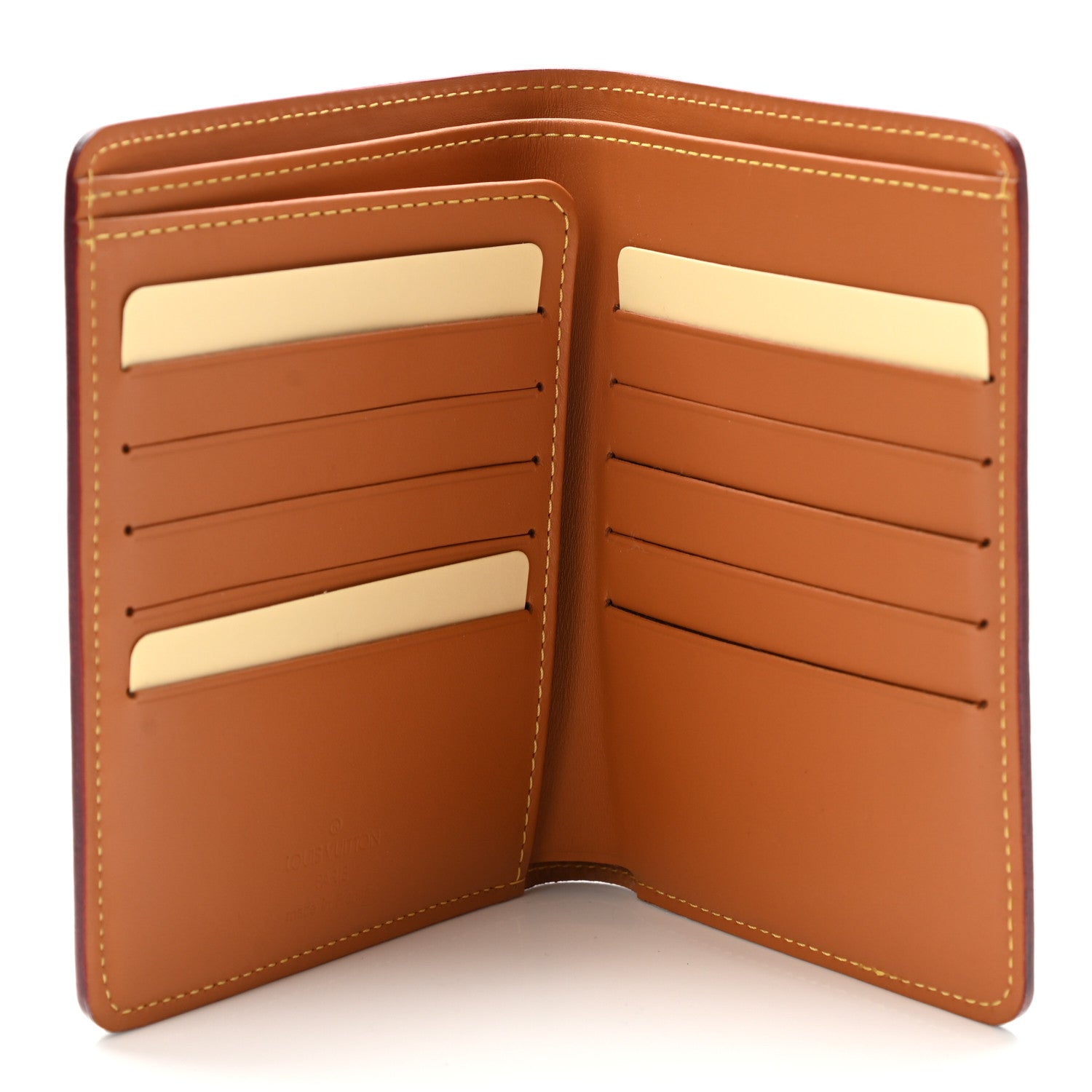 Louis Vuitton Nomade Large Porte-Billets 10 Card Wallet Caramel 5 of 8