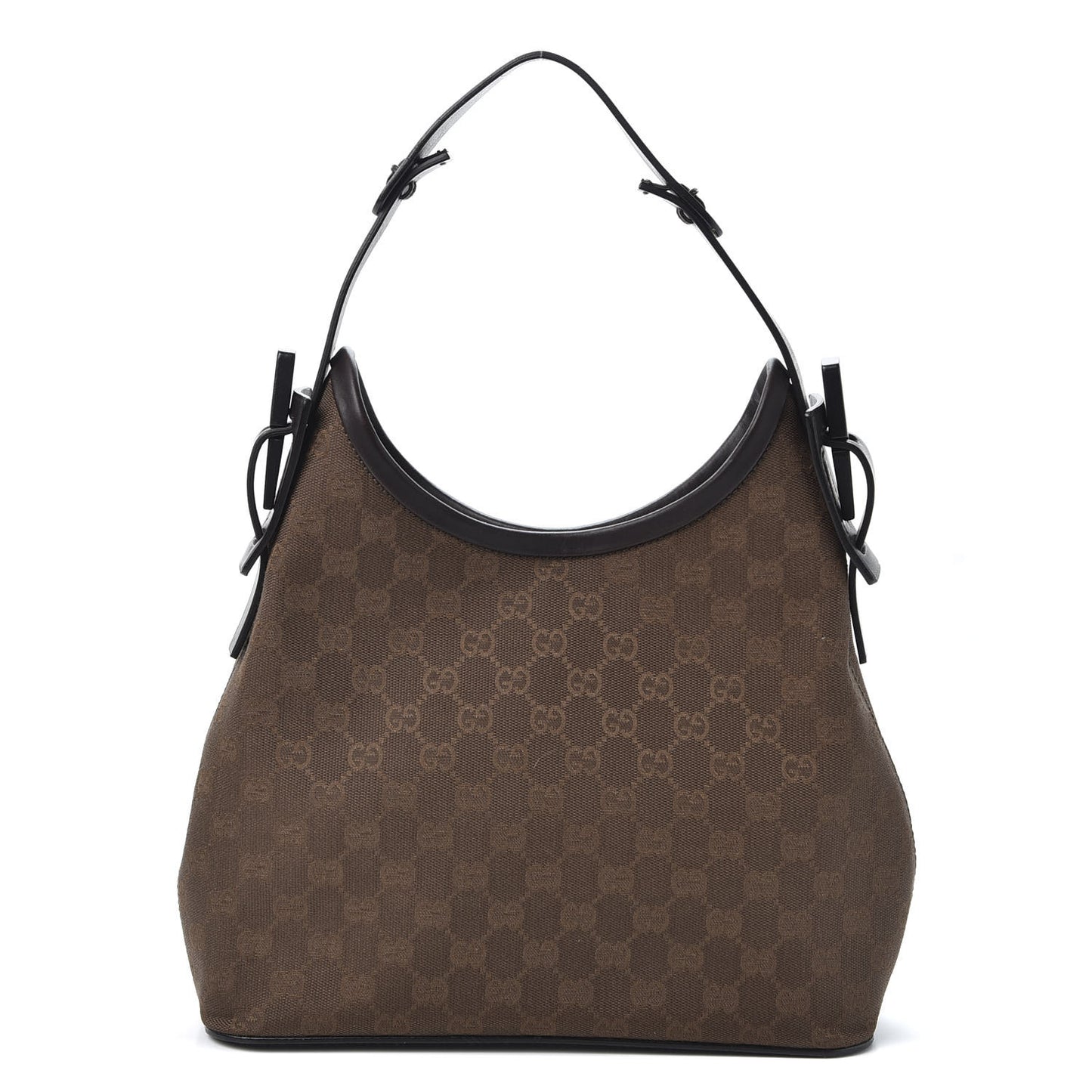 Monogram Small Hobo Brown