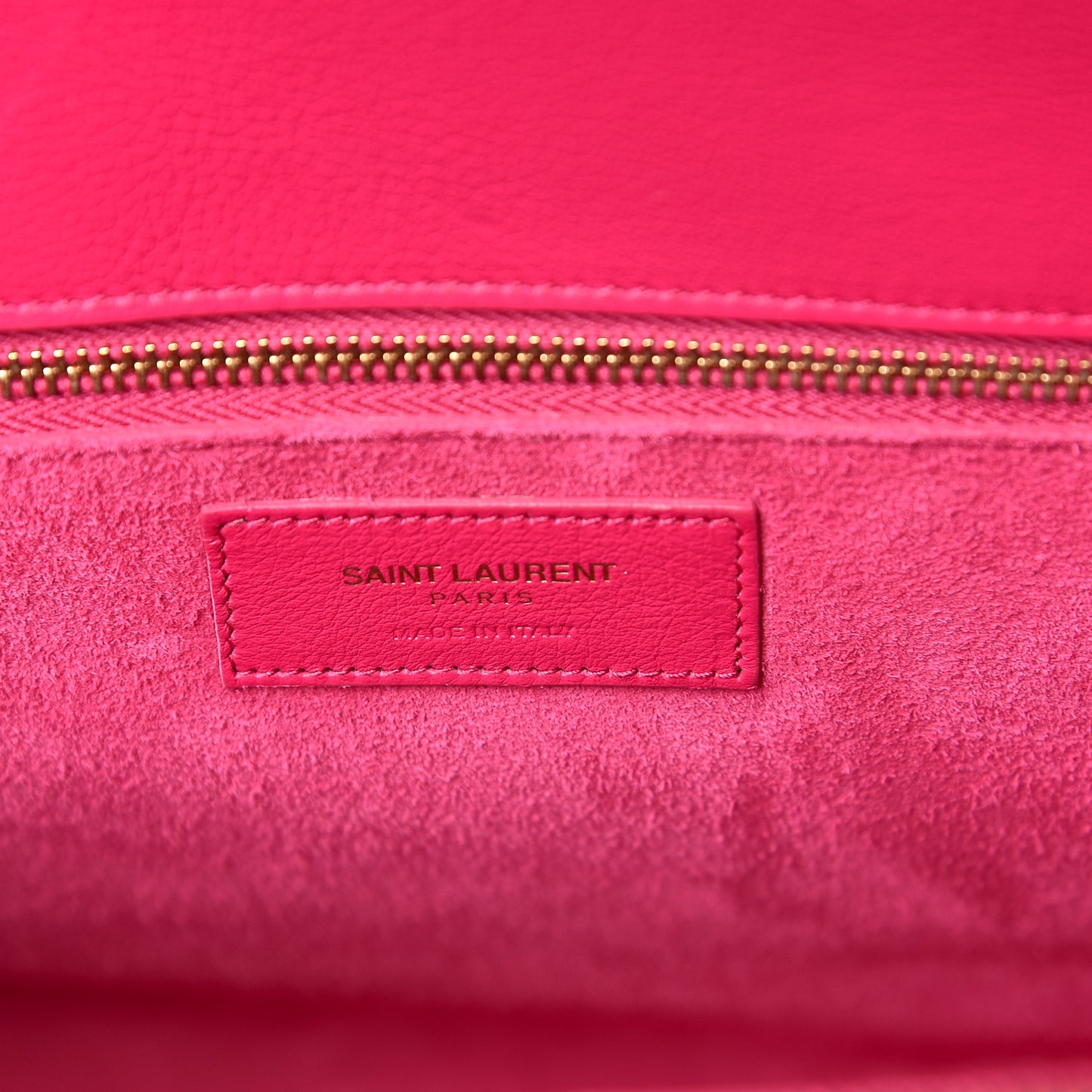 Calfskin Small Sac De Jour Lipstick Fuchsia