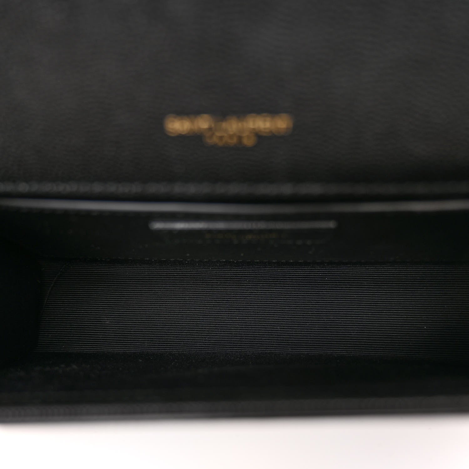 Saint Laurent Grain De Poudre Small Monogram Kate Satchel Black 6 of 9