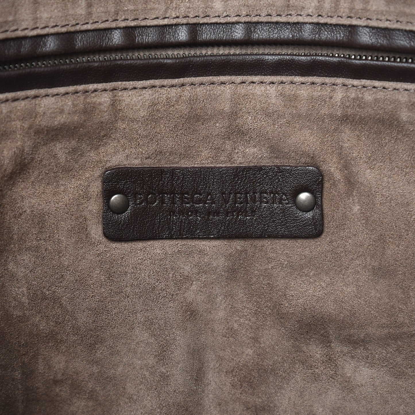 Nappa Intrecciato Medium Convertible Tote Ebano