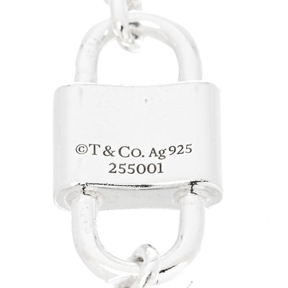 Tiffany Sterling Silver 1837 Lock Bracelet 3 of 5