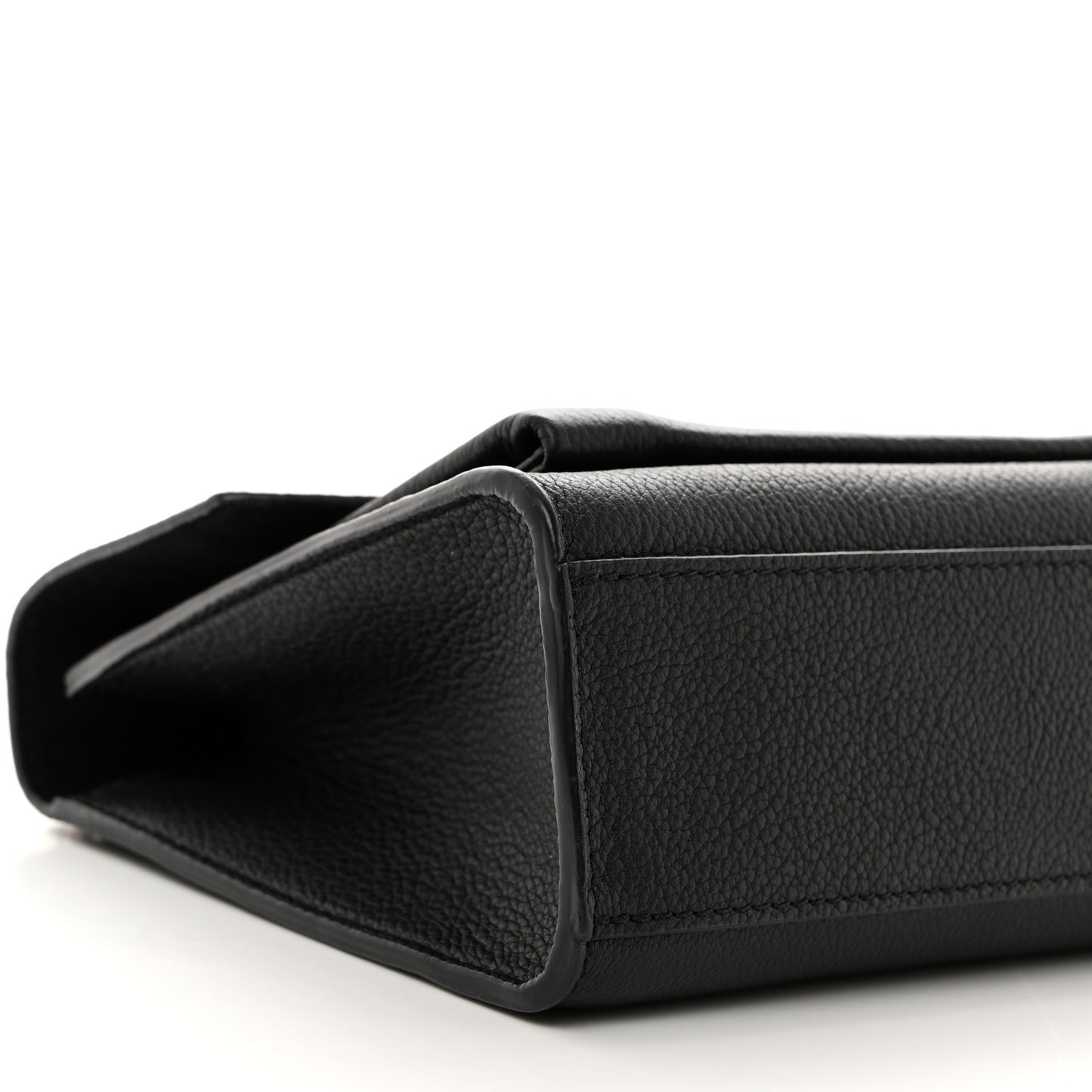 Soft Calfskin My Lockme Chain Bag BB Black