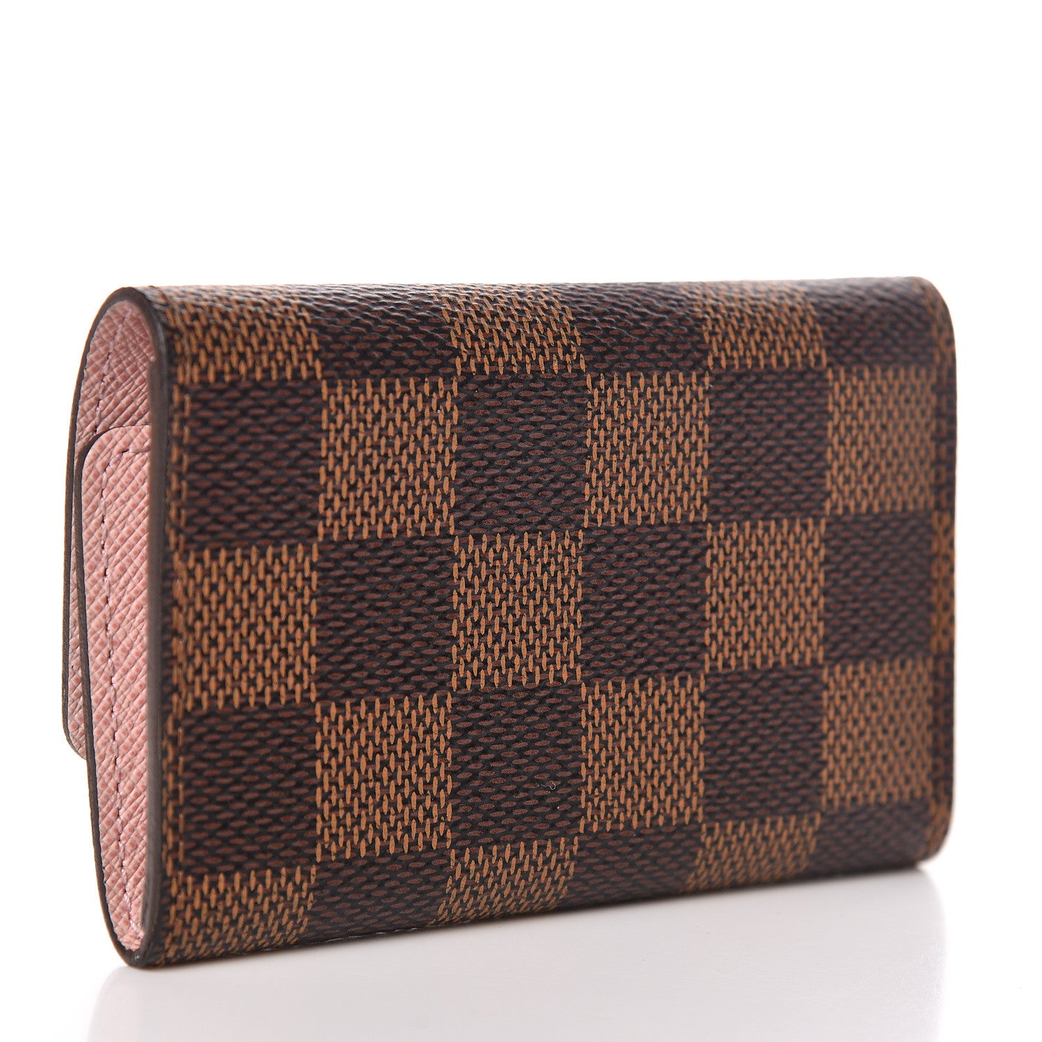 Louis Vuitton Damier Ebene Multicles 6 Key Holder Rose Ballerine 3 of 8