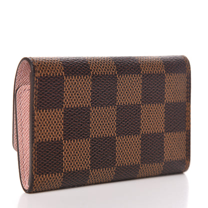 Louis Vuitton Damier Ebene Multicles 6 Key Holder Rose Ballerine 3 of 8