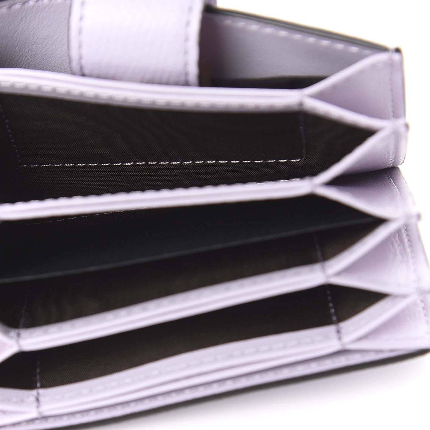 Vitello Cruise F is Fendi Gusseted Card Holder Anemone