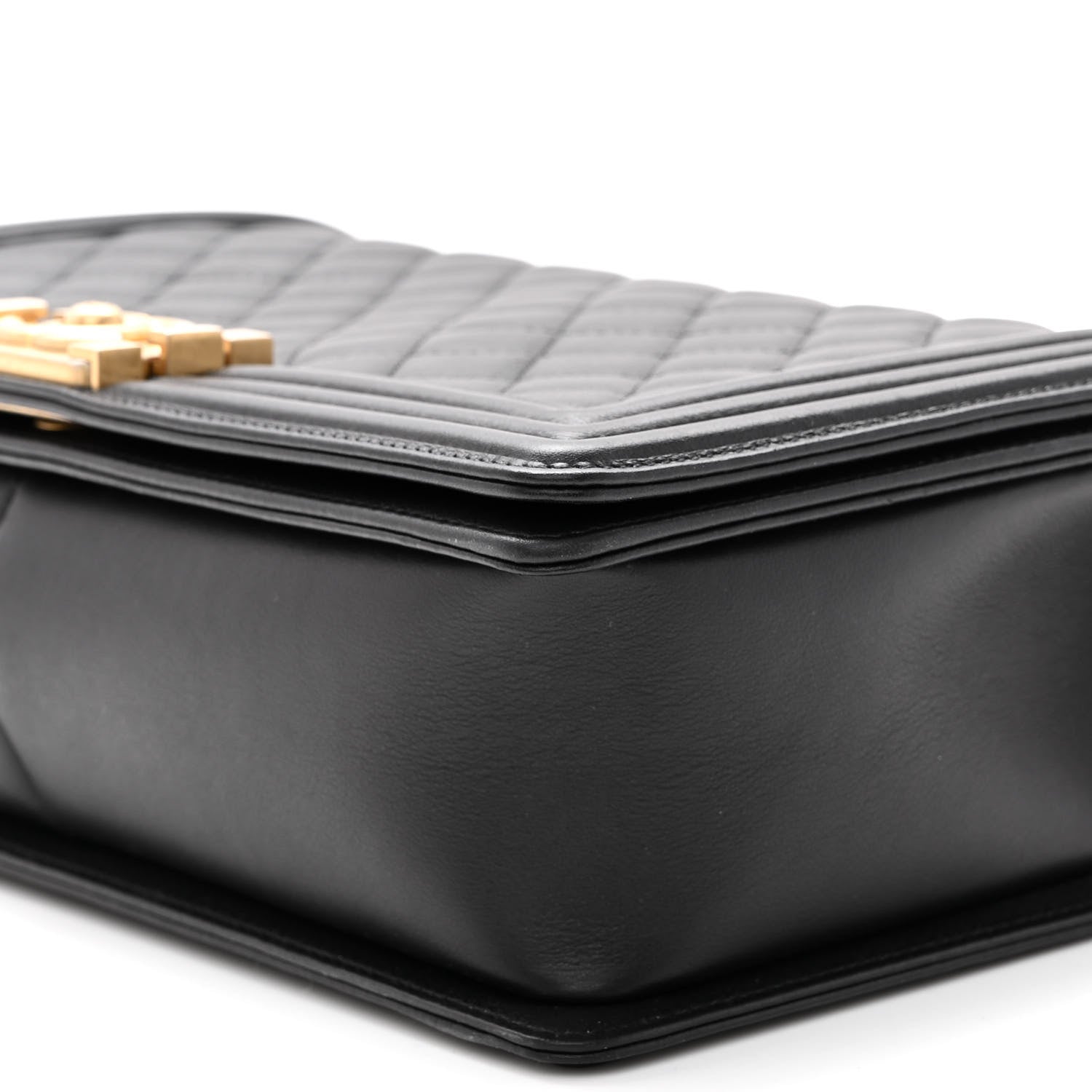 Chanel Lambskin Quilted New Medium Boy Flap Black 10 of 10