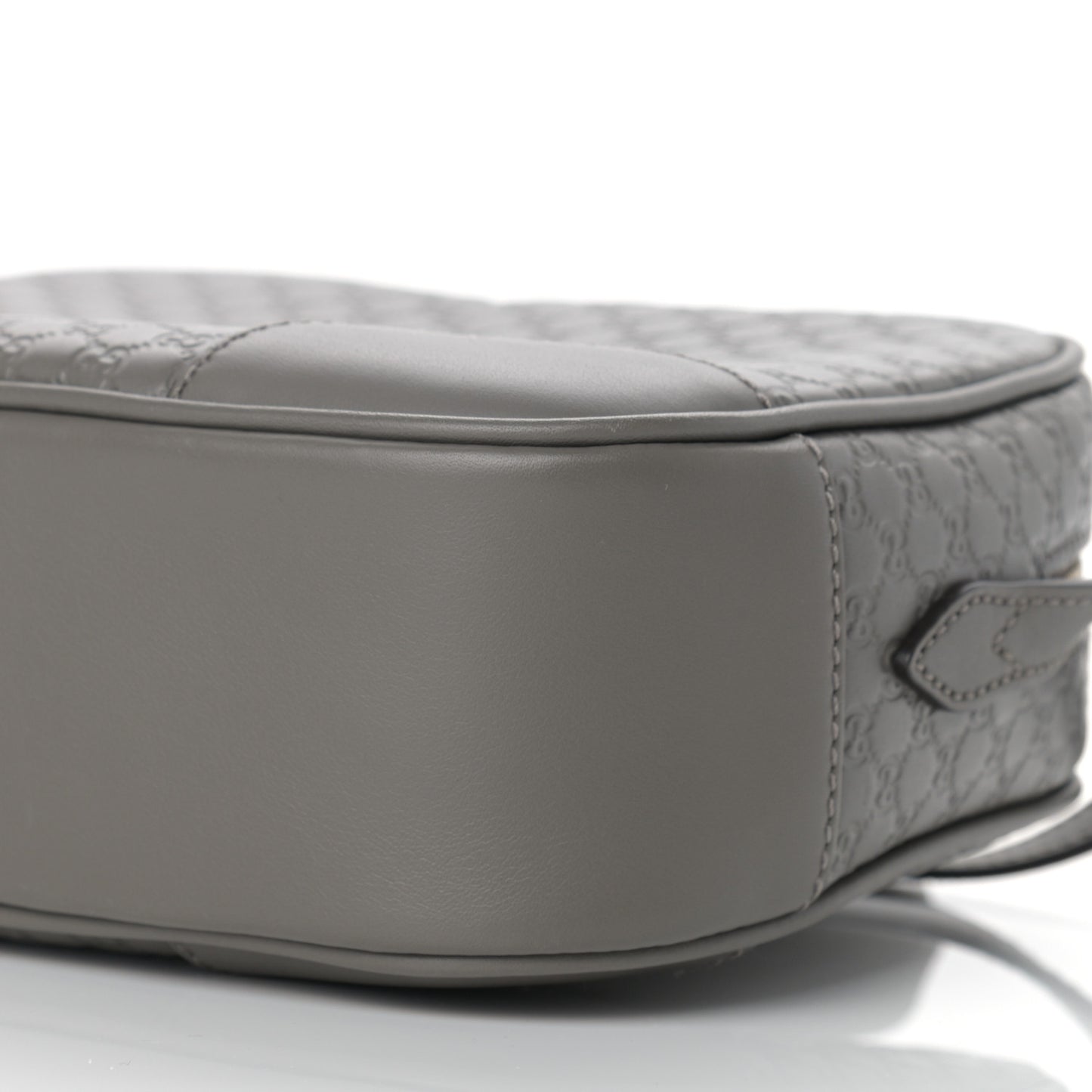 Microguccissima Mini Bree Messenger Bag Grey