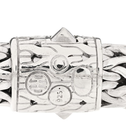 John Hardy Sterling Silver Diamond 11mm Classic Chain Bracelet 3 of 3