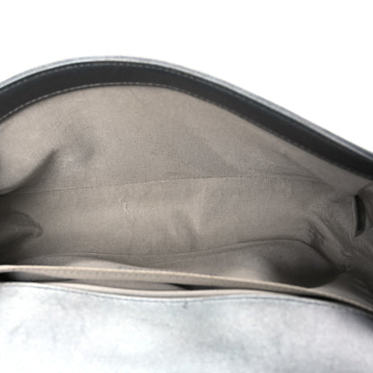 Chanel Metallic Lambskin Glass Pearl Embroidered Medium Boy Flap  Silver 5 of 10