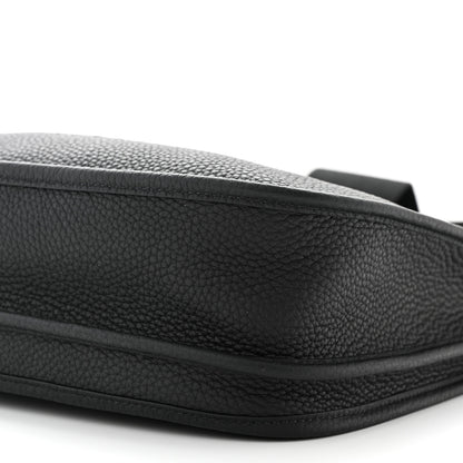 Hermes Taurillon Clemence Evelyne III PM Black 10 of 14