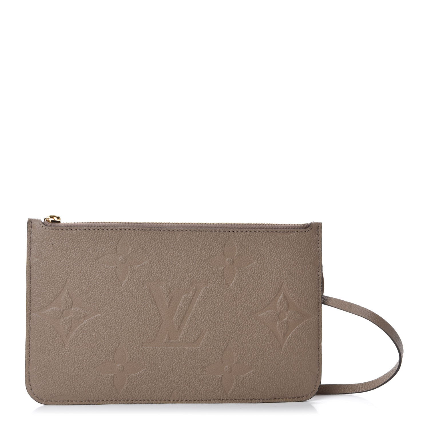 Louis Vuitton Empreinte Monogram Giant Neverfull MM Pochette Tourterelle 1 of 7