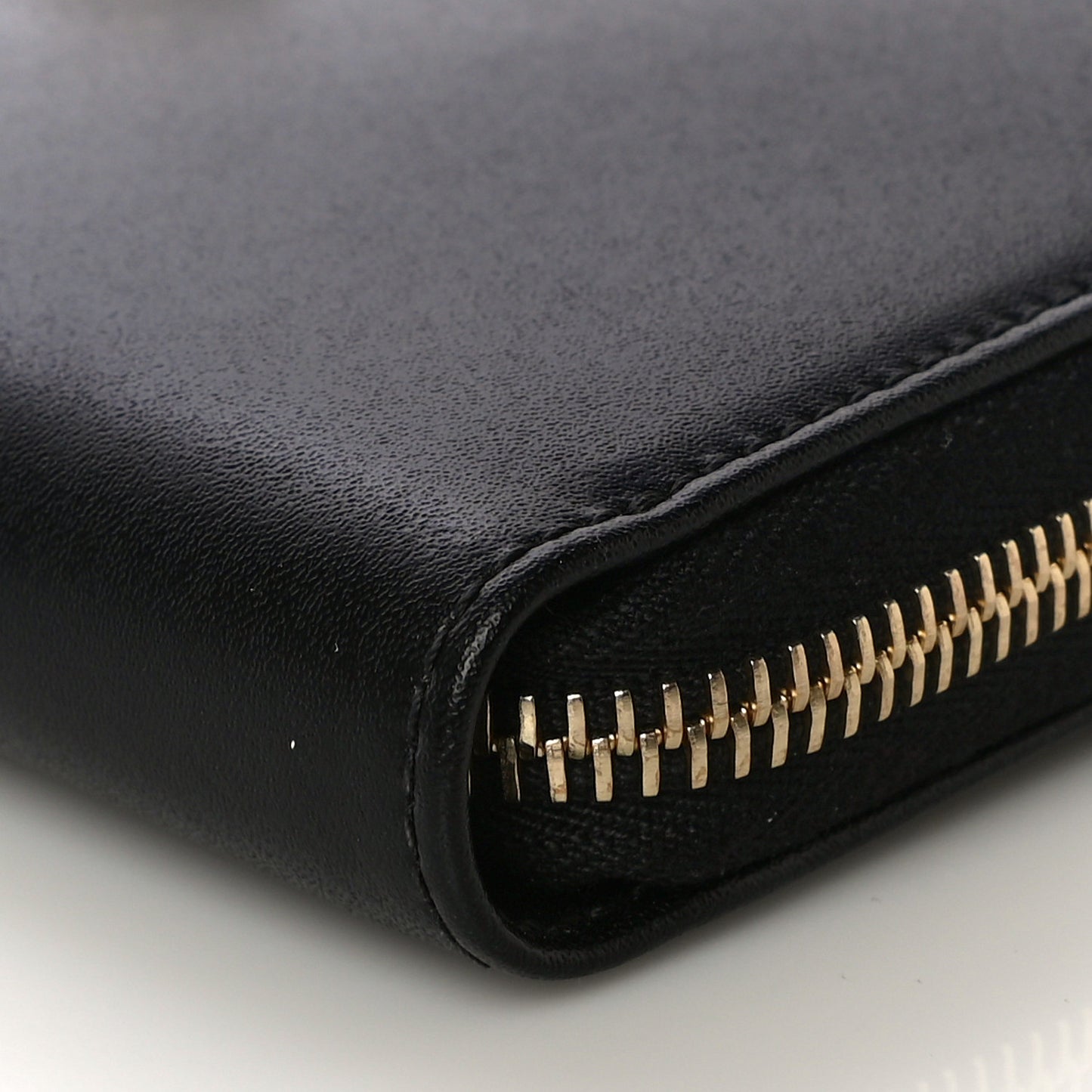 Vitello Liberty Century Lucido By The Way Zip Around Wallet Black