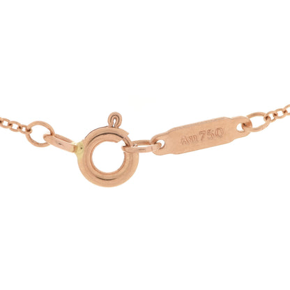 Tiffany 18K Rose Gold Chain Necklace 16" 5 of 5