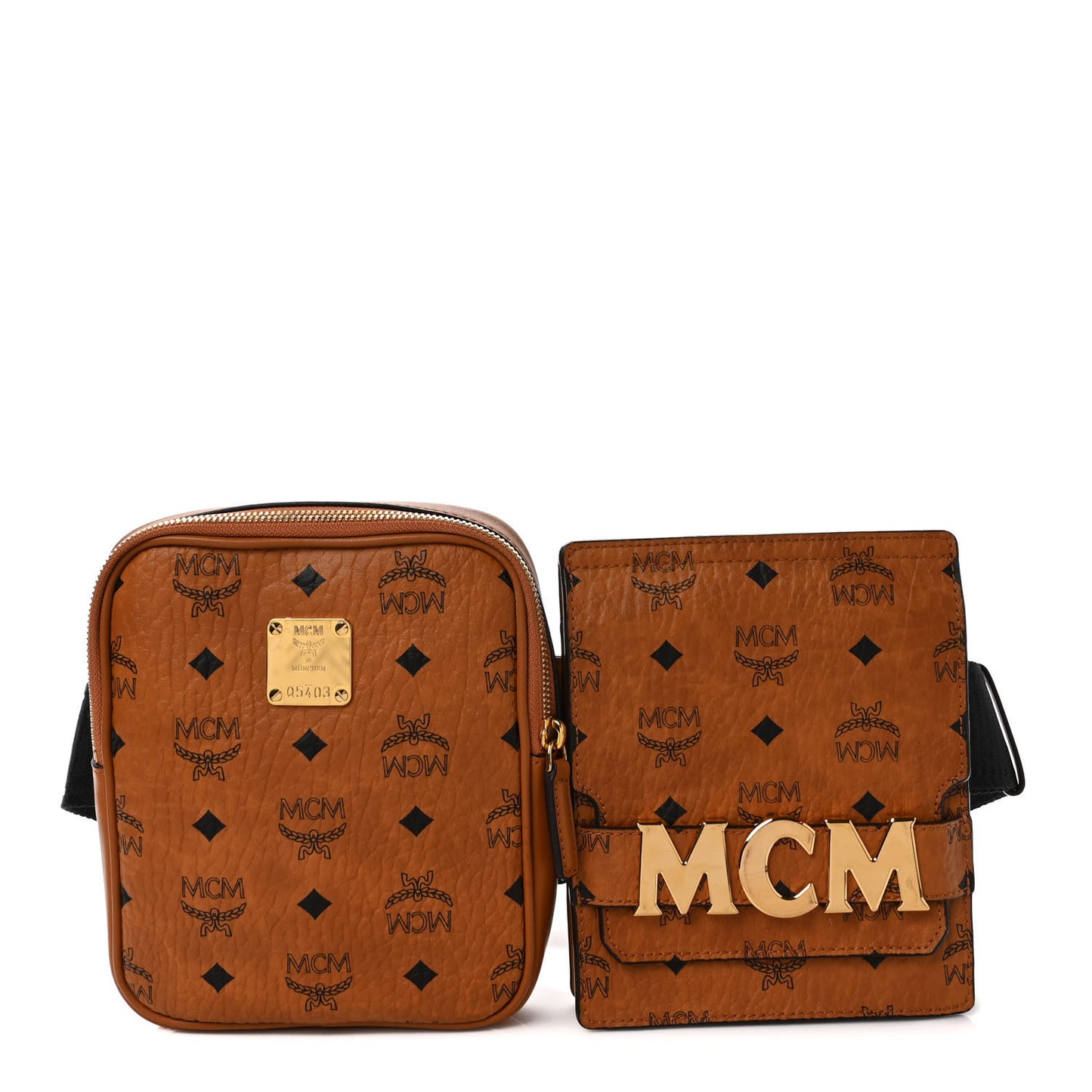 Visetos Stark Modular Belt Bag Cognac