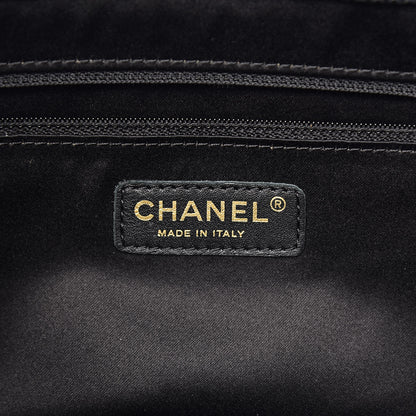 Chanel Caviar Quilted XL Grand Shopping Tote GST Black 6 of 12