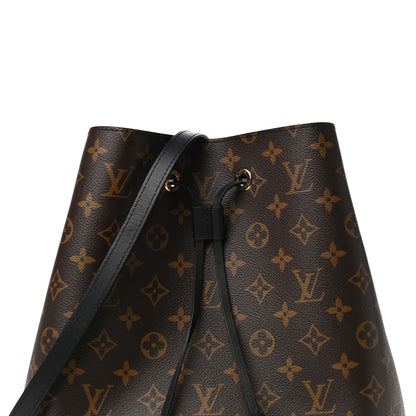 Louis Vuitton Monogram Neonoe MM Black 7 of 9