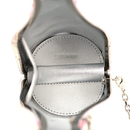Judith Leiber Crystal Champagne Bottle Bubbly Minaudiere Clutch Pink 4 of 11